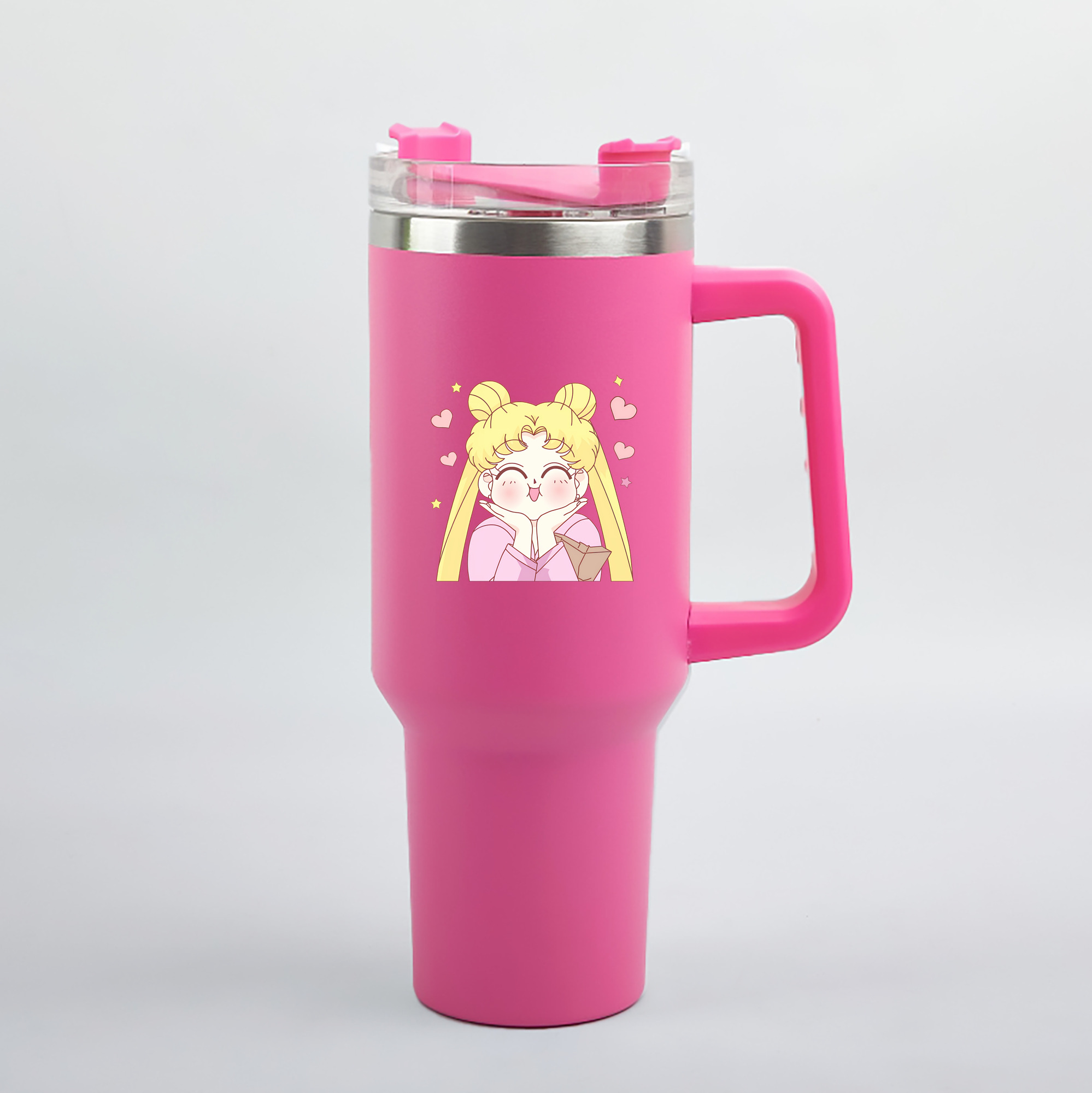 （画像用） 美少女戦士セーラームーン 愛野 美奈子 あいの みなこ Sailor Moon Aino Minako 1200mL車用タンブラー（カラープリント）